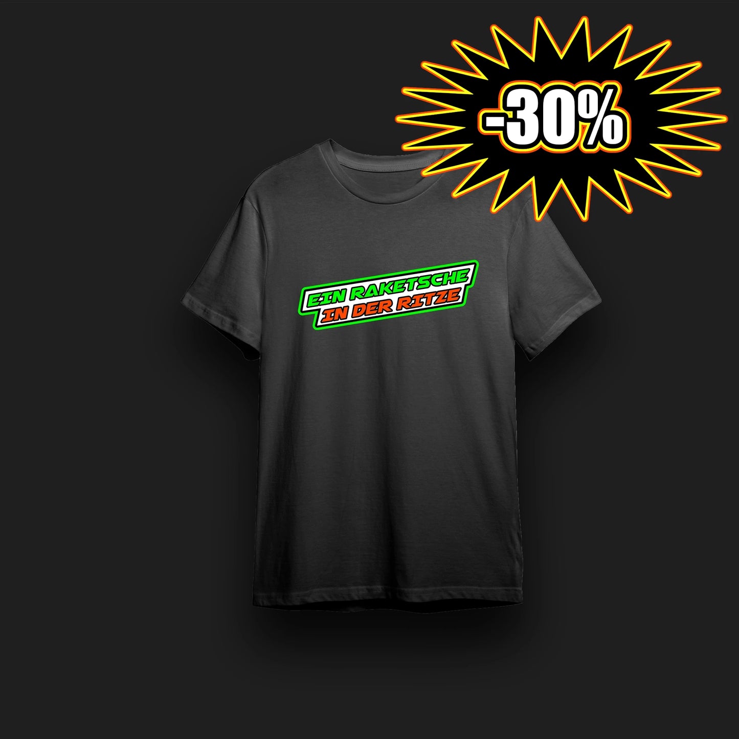 T-Shirt "Ein Raketsche in der Ritze"