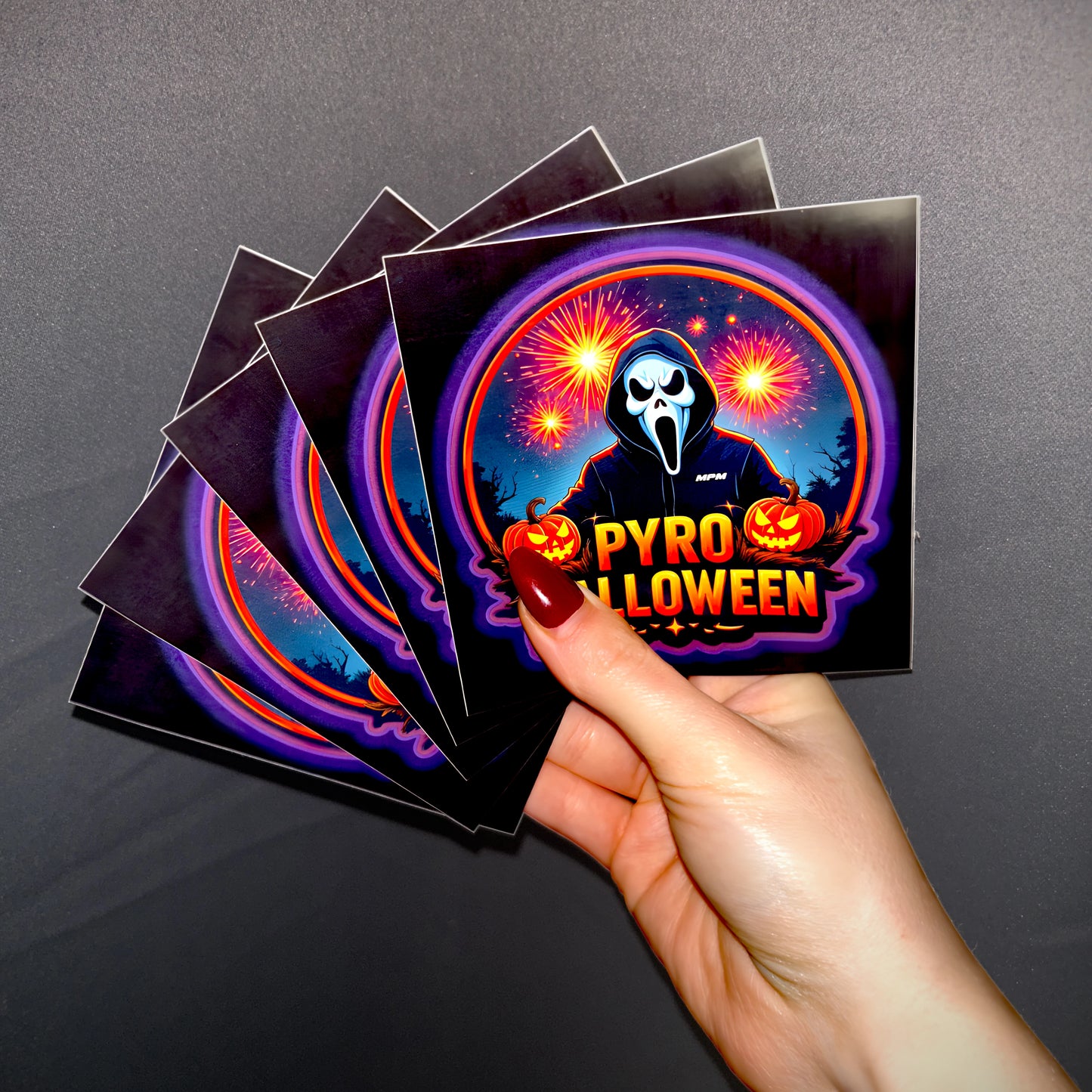 🎃 PYRO HALLOWEEN – Limited Edition Sticker (2025)