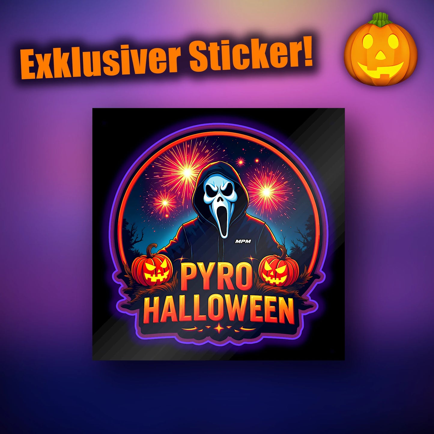 🎃 PYRO HALLOWEEN – Limited Edition Sticker (2025)