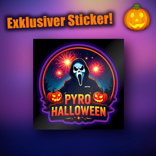 🎃 PYRO HALLOWEEN – Limited Edition Sticker (2025)
