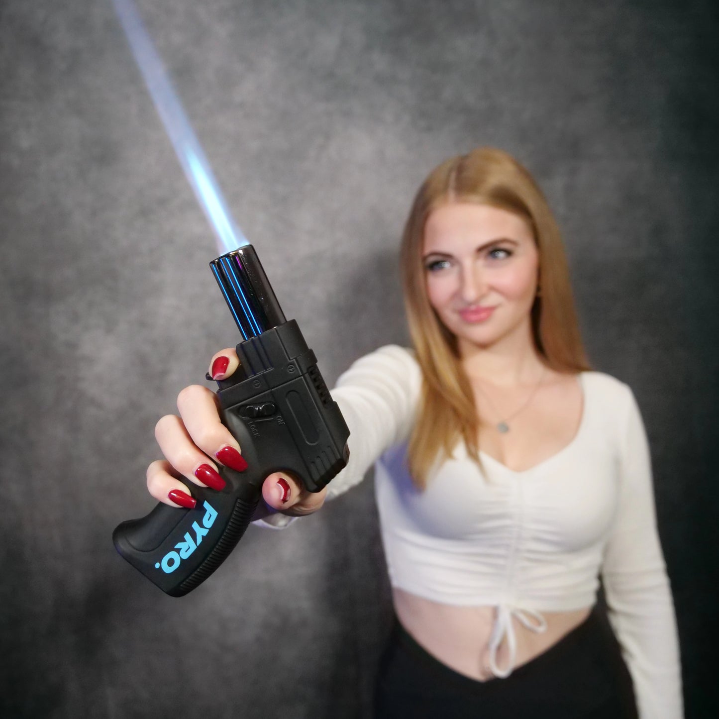 GUN-BURNER Feuerzeug - Blue Edition
