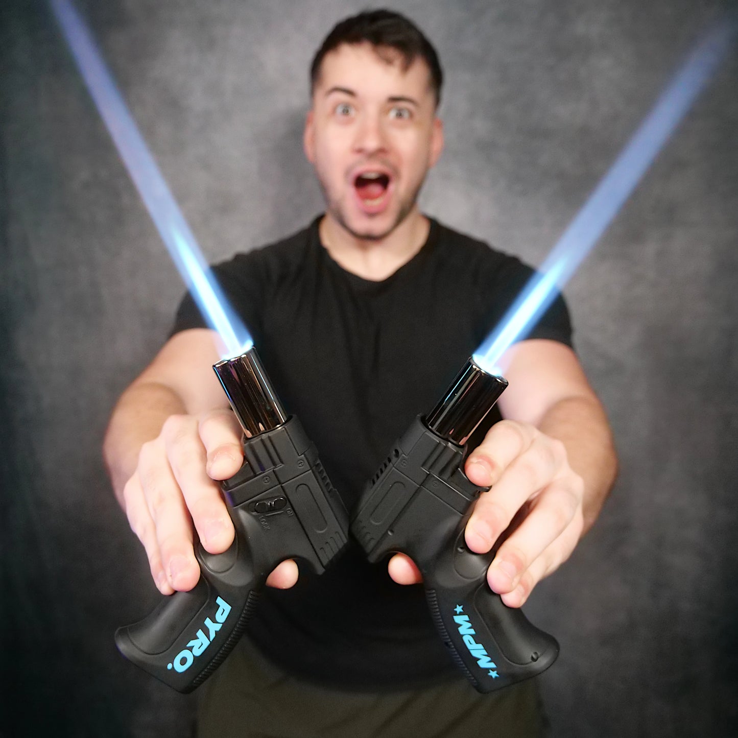 GUN-BURNER Feuerzeug - Blue Edition