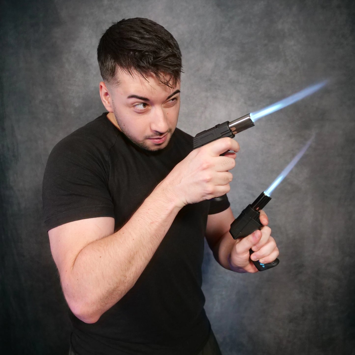 GUN-BURNER Feuerzeug - Blue Edition