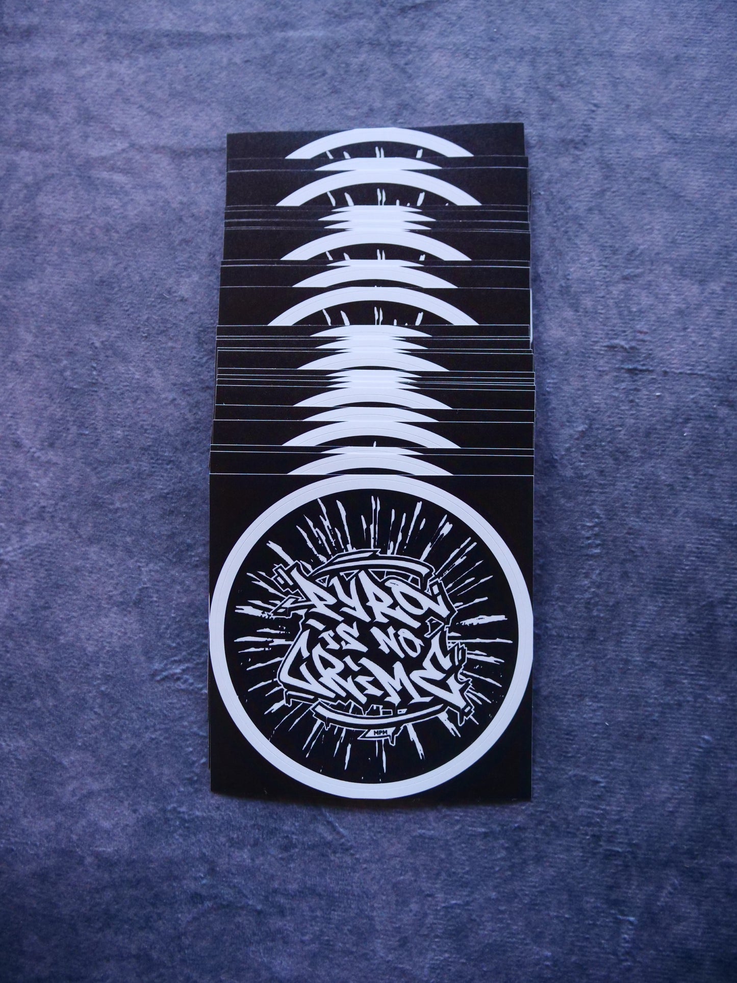 Sticker “PYRO-IS-NO-CRIME”