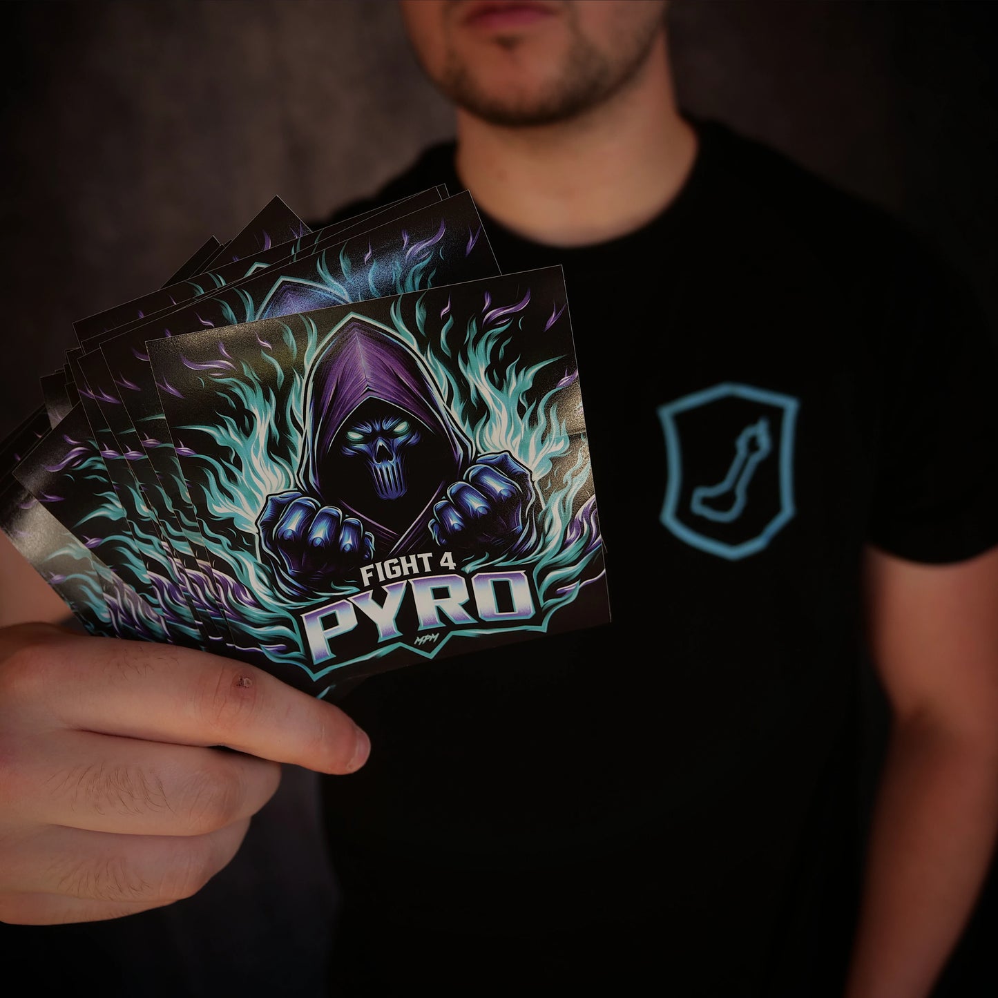 Sticker “FIGHT-4-PYRO” (Neues Logo)