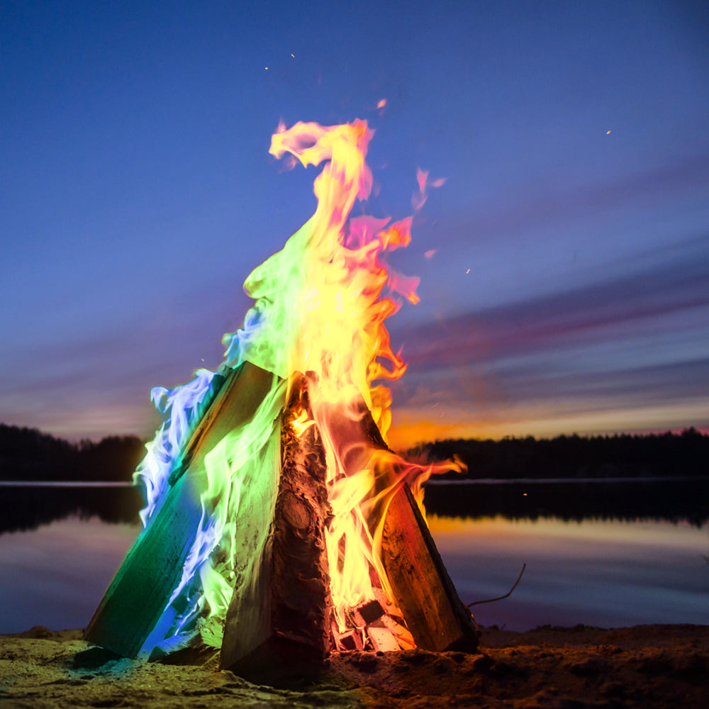 Flammenverfärbungs-Pulver – Magische Farben für dein Feuer! 🔥