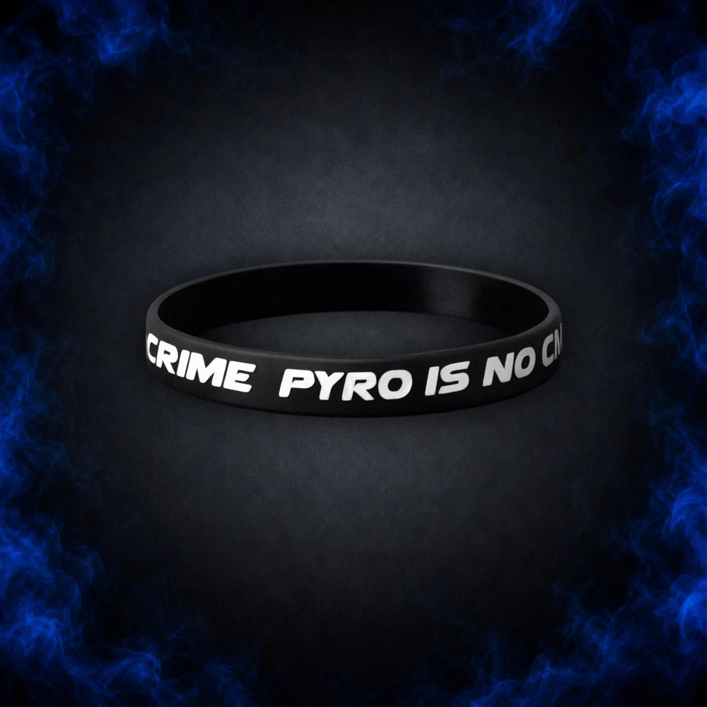 ARMBAND "PYRO-IS-NO-CRIME"