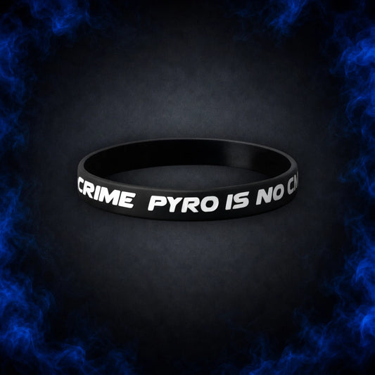 ARMBAND "PYRO-IS-NO-CRIME"