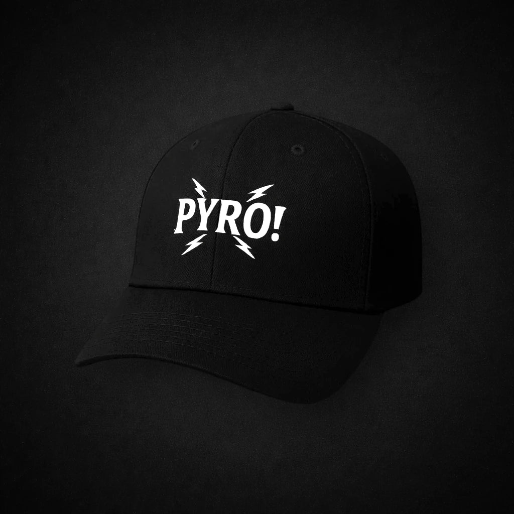 Pyro Caps Website PYRO! Cap – 3D-Stick Baseball Cap | MPM-SHOP – MPM SHOP