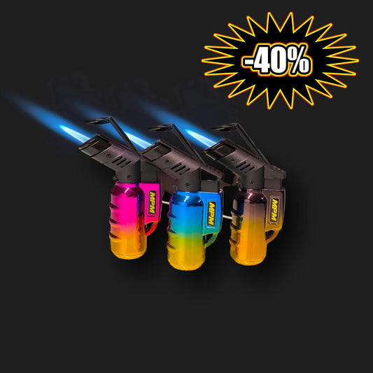 COLOR-BURNER Feuerzeuge - Spar-Angebot (3er Pack)