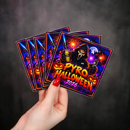 PYRO HALLOWEEN STICKER – EXKLUSIVER LIMITIERTER STICKER