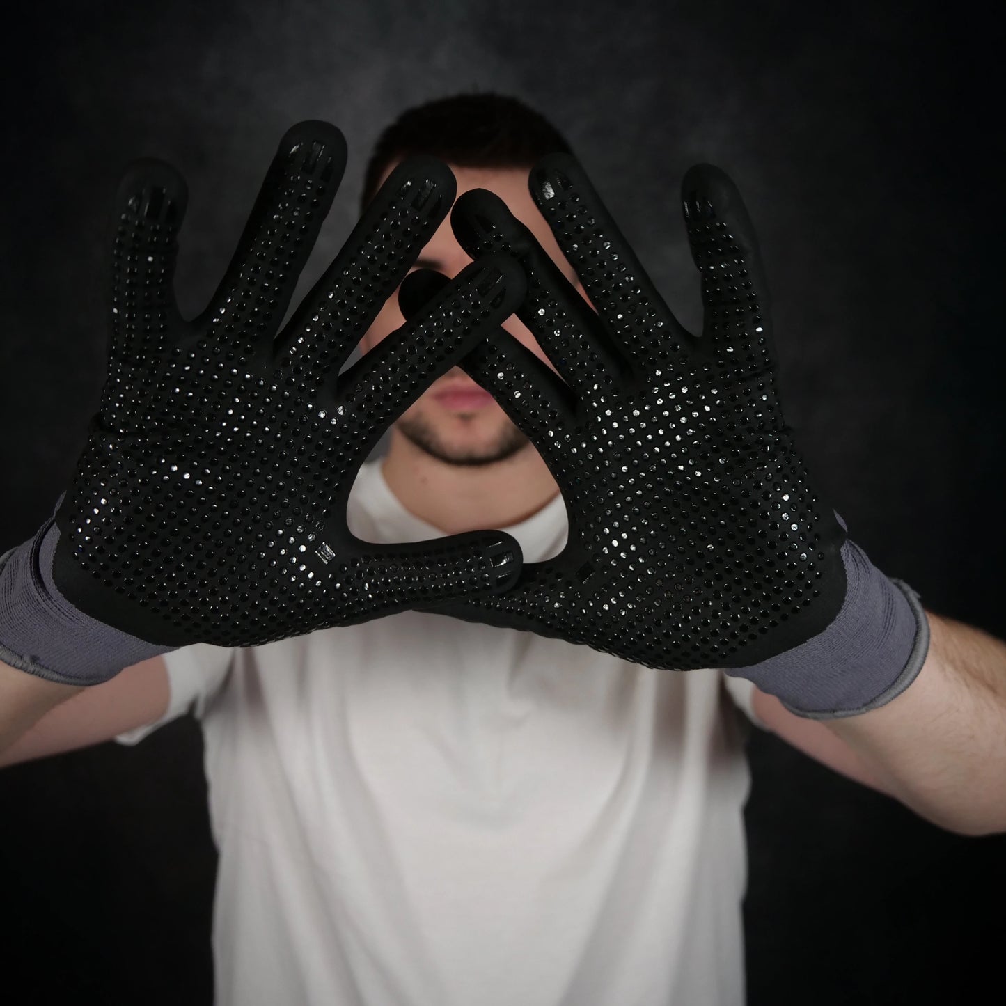 PYRO HANDSCHUHE - "Pyro is no crime" (Orange Logo)