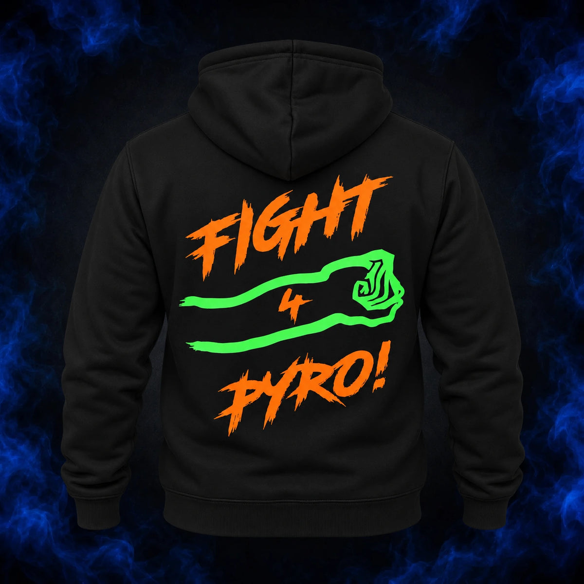 FIGHT FOR PYRO HOODIE – PREMIUM NEON EDITION
