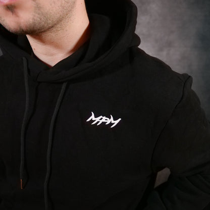 Hoodie mit Stick “PYRO-IS-NO-CRIME”