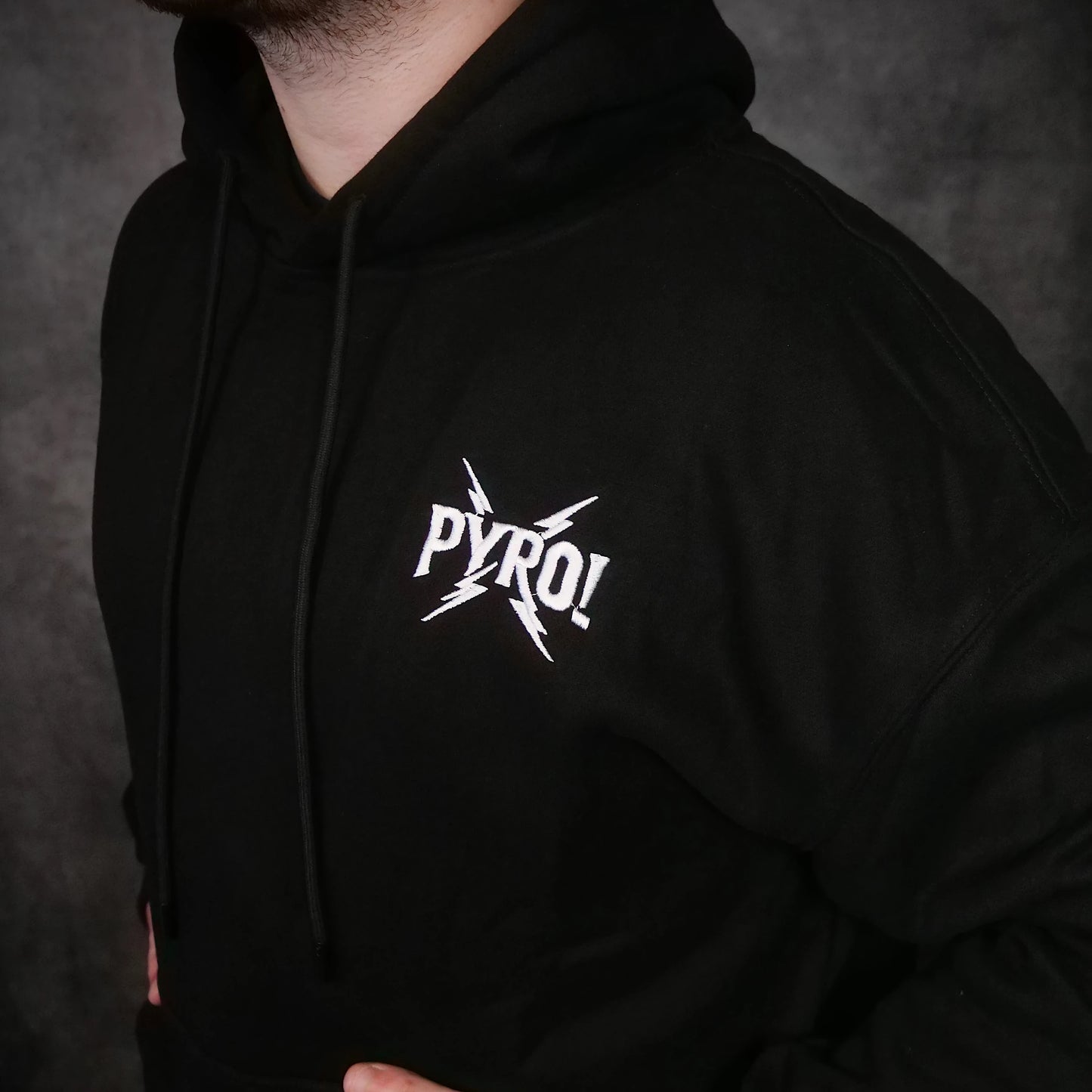 PYRO! HOODIE – PREMIUM STICK
