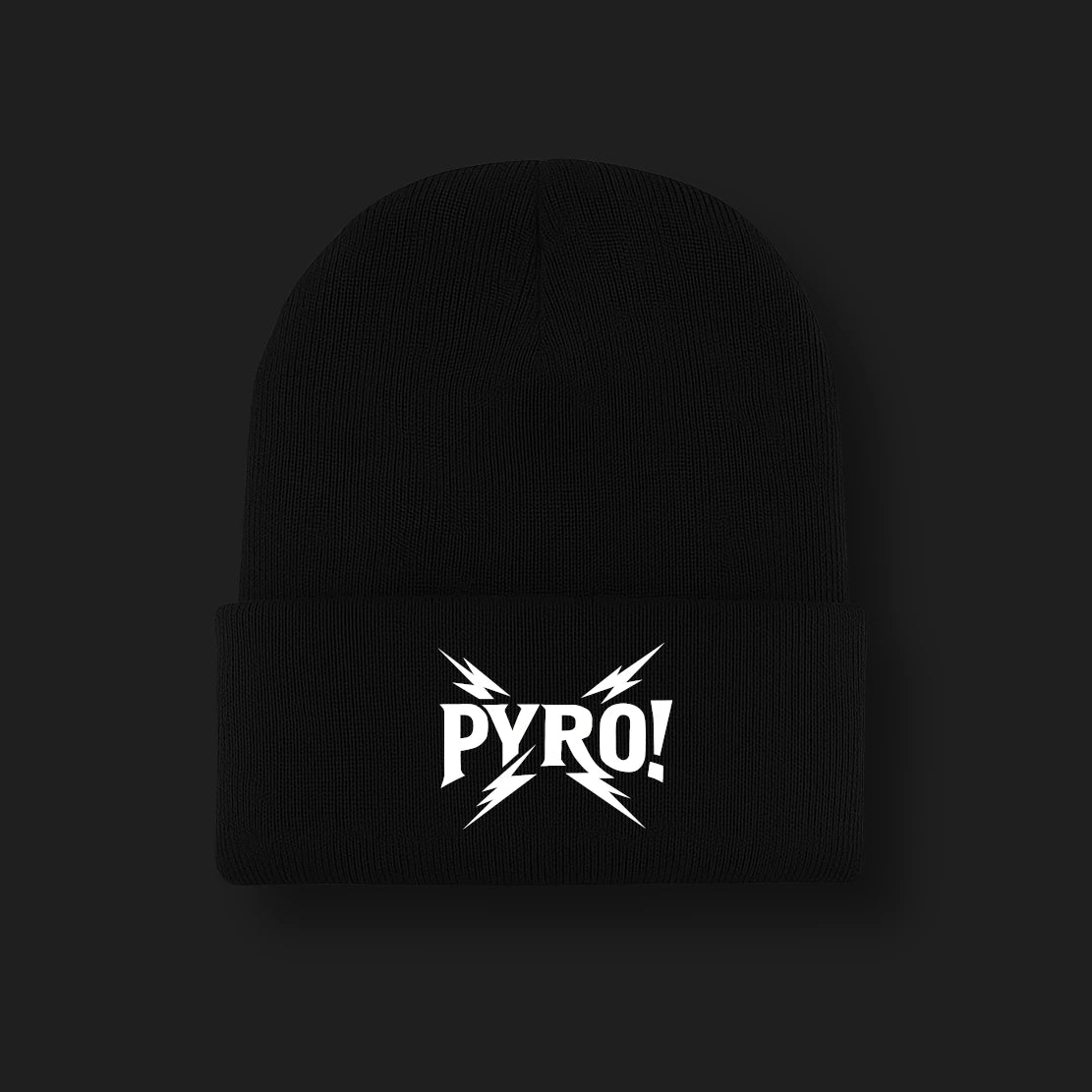 Mütze mit Stick "PYRO!"