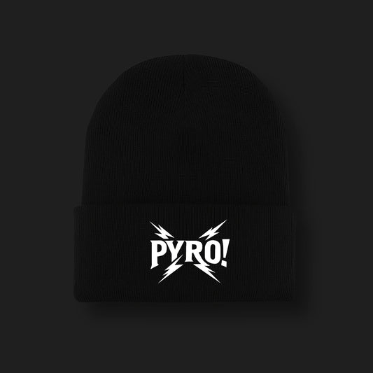 Mütze mit Stick "PYRO!"