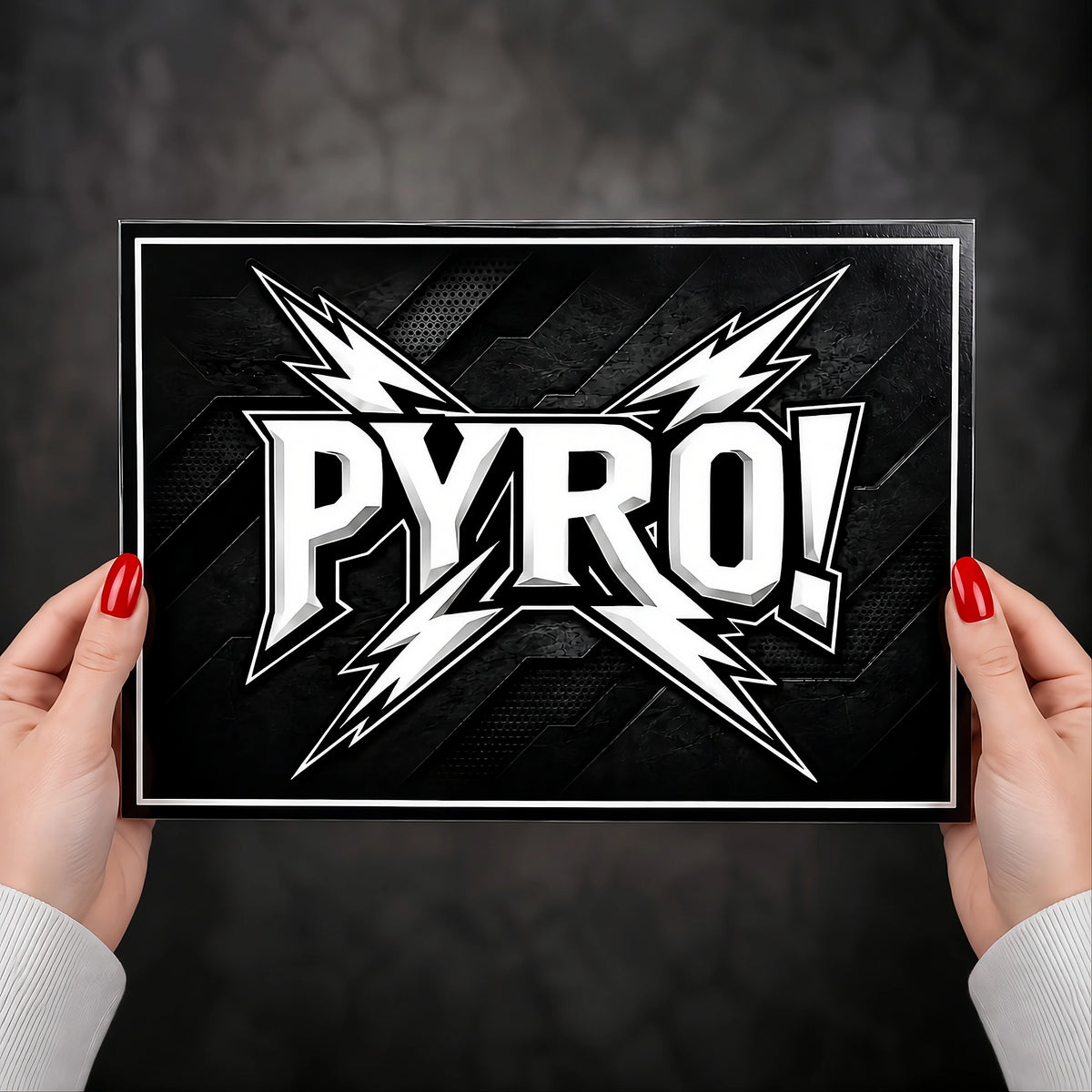 PYRO! – XXL A5 STICKER