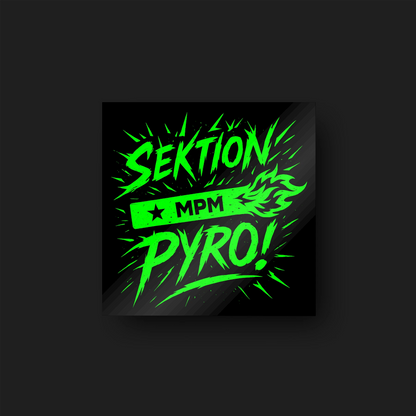 Sticker SEKTION PYRO! - 2025