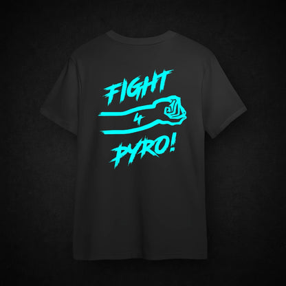 FIGHT-4-PYRO T-SHIRT – BLUE EDITION