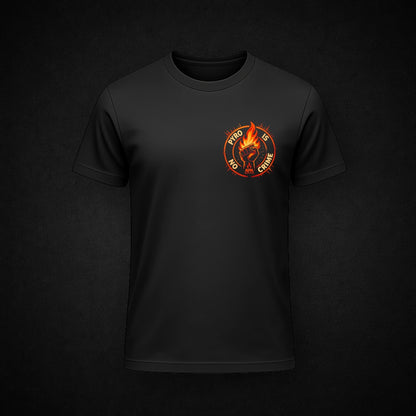 PYRO IS NO CRIME T-Shirt – Orange Edition 2025