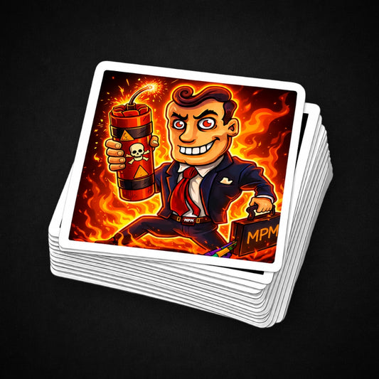 MANAGER STICKER – MrPyroManager Edition