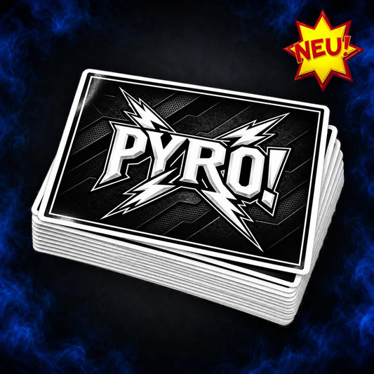 PYRO! – XXL A5 STICKER