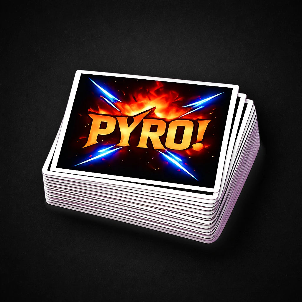 Sticker "PYRO!" 2025