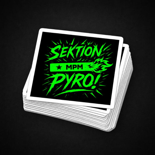 Sticker "SEKTION PYRO!"