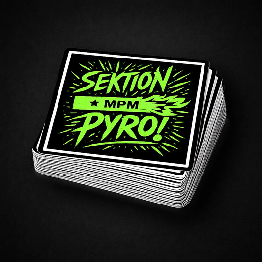 Sticker SEKTION PYRO! - 2025