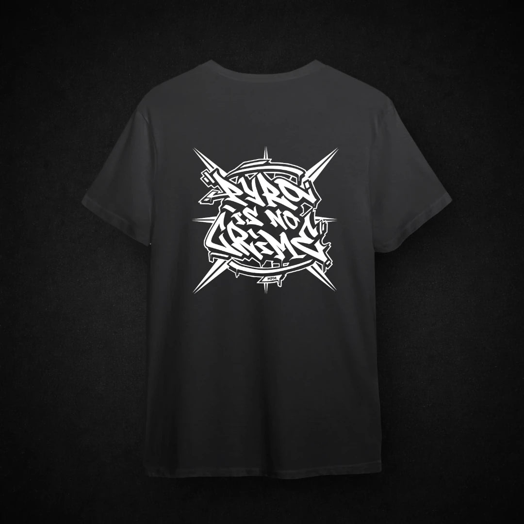 T-Shirt “PYRO-IS-NO-CRIME” - Neue Version 2025
