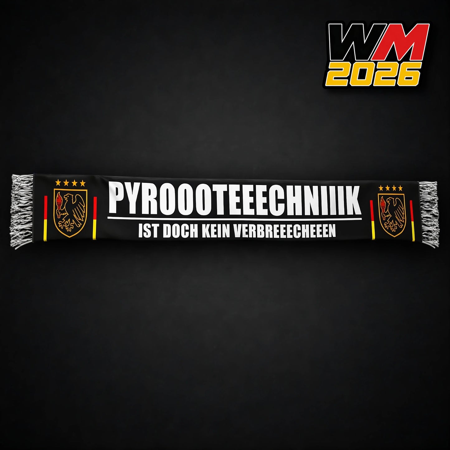 WM Schal 2026 – Pyrotechnik ist kein Verbrechen