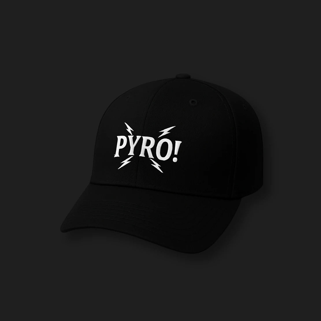 Pyro Caps Website PYRO! Cap – 3D-Stick Baseball Cap | MPM-SHOP – MPM SHOP