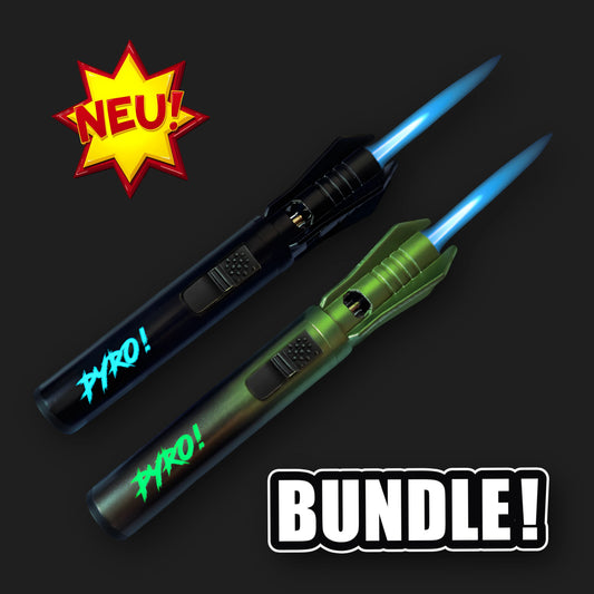 Mini Stick Burner - Bundle Blau & Grün