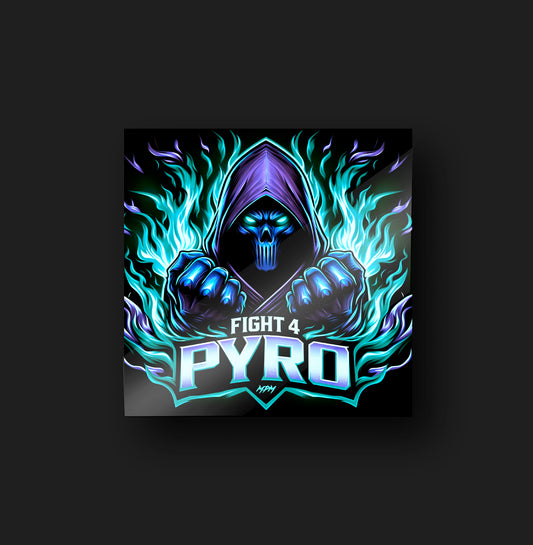 Sticker “FIGHT-4-PYRO” (Neues Logo)