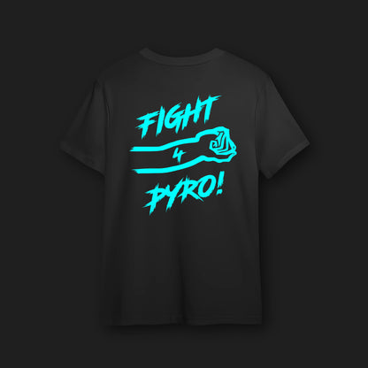 FIGHT-4-PYRO T-SHIRT – BLUE EDITION