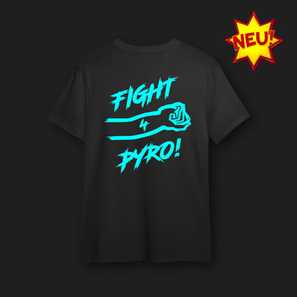 FIGHT-4-PYRO T-SHIRT – BLUE EDITION
